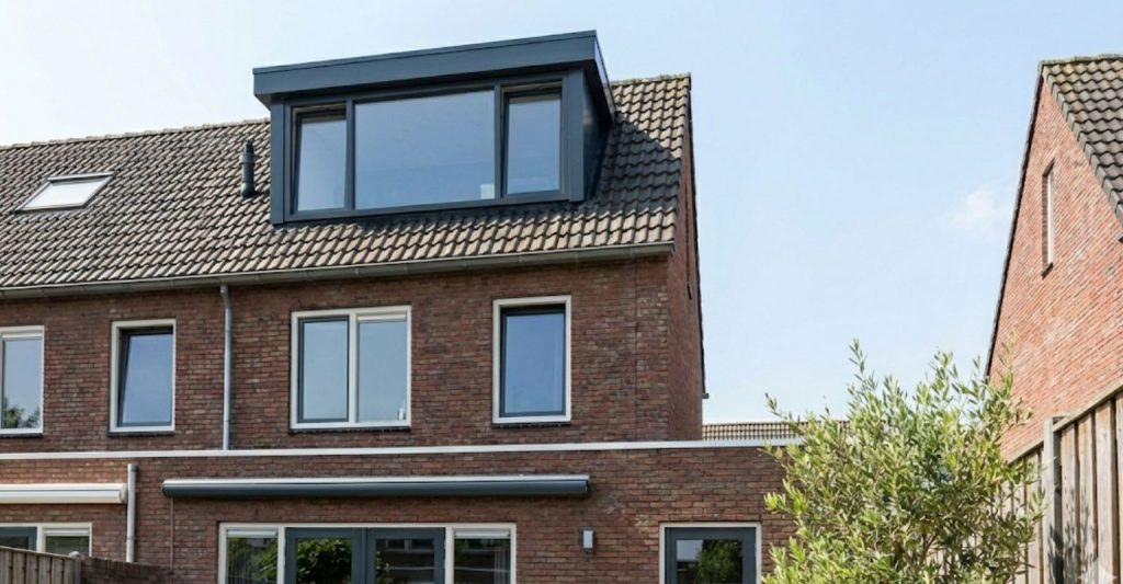 Dakkapel in Hoorn - Kunststof dakkapel