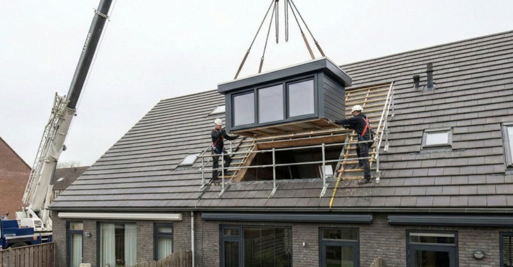 Dakkapel in Hoorn - Prefab dakkapel